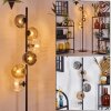 Ripoll Staande lamp Amber, Duidelijk, Rookkleurig, 6-lichts