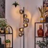 Koyoto Staande lamp 31 cm Chroom, Rookkleurig, 6-lichts