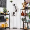 Koyoto Staande lamp 31 cm Chroom, Rookkleurig, 6-lichts
