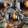 Gastor Hanglamp, Kogellampje, Hanglamp Amber, Rookkleurig, 8-lichts