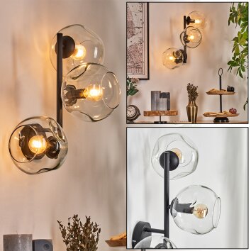 Ripoll Kogellampje, Wandlamp Duidelijk, 3-lichts