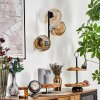 Ripoll Kogellampje, Wandlamp Amber, 3-lichts