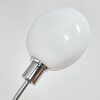 Nikkala Staande lamp Chroom, Wit, 5-lichts
