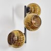 Koyoto Kogellampje, Wandlamp Goud, 3-lichts