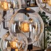 Gastor Hanglamp, Kogellampje, Hanglamp Amber, Duidelijk, 8-lichts