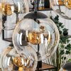 Gastor Hanglamp, Kogellampje, Hanglamp Amber, Duidelijk, 8-lichts