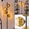 Ripoll Staande lamp Goud, Duidelijk, 4-lichts