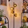 Ripoll Staande lamp Goud, Duidelijk, 4-lichts