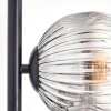 Ripoll Staande lamp Chroom, Duidelijk, Rookkleurig, 4-lichts
