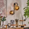 Ripoll Kogellampje, Wandlamp Chroom, Goud, Rookkleurig, 3-lichts