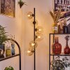Koyoto Staande lamp 31 cm Amber, Duidelijk, 6-lichts