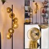 Koyoto Staande lamp 31 cm Goud, Duidelijk, 6-lichts