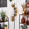 Koyoto Staande lamp 31 cm Goud, Duidelijk, 6-lichts