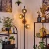 Ripoll Staande lamp Goud, Duidelijk, Koperkleurig, Rookkleurig, 4-lichts