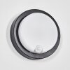 Jelad Wandlamp voor buiten, Wandlamp LED Zwart, 1-licht, Bewegingsmelder