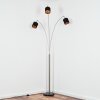 Alsen Staande lamp Nikkel mat, Zwart, 3-lichts