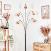 Lindberg Staande lamp Chroom, Zwart, 5-lichts