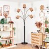 Soungou Staande lamp Zwart, 5-lichts