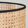 Ramila Hanglamp, Hanglamp Natuurlijke kleuren, Zwart, 1-licht