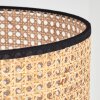 Ramila Hanglamp, Hanglamp Natuurlijke kleuren, Zwart, 1-licht