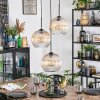 Koyoto Hanglamp, Kogellampje, Cluster hanglamp 30 cm Amber, Duidelijk, 3-lichts