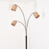 Soungou Staande lamp Zwart, Wit, 3-lichts