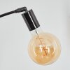 Codecro Staande lamp Chroom, Zwart, Wit, 5-lichts