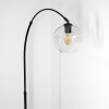 Ripoll Staande lamp, Booglampen Zwart, 1-licht