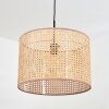 Barcos Hanglamp, Hanglamp Bruin, Natuurlijke kleuren, 1-licht
