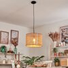 Barcos Hanglamp, Hanglamp Bruin, Natuurlijke kleuren, 1-licht
