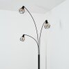Yaak Staande lamp Zwart, Wit, 3-lichts