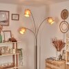 Soungou Staande lamp Nikkel mat, Zwart, Wit, 3-lichts