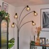 Yaak Staande lamp Zwart, Wit, 5-lichts
