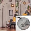 Ripoll Staande lamp, Booglampen Zwart, 1-licht