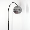 Ripoll Staande lamp, Booglampen Zwart, 1-licht
