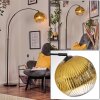 Ripoll Staande lamp, Booglampen Zwart, 1-licht