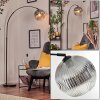 Ripoll Staande lamp, Booglampen Zwart, 1-licht