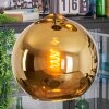 Koyoto Hanglamp, Kogellampje, Cluster hanglamp Goud, 3-lichts