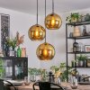 Koyoto Hanglamp, Kogellampje, Cluster hanglamp Goud, 3-lichts