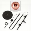 Koyoto Staande lamp 31 cm Koperkleurig, 3-lichts