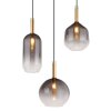 Globo Elisabeth Hanglamp Messing, 6-lichts