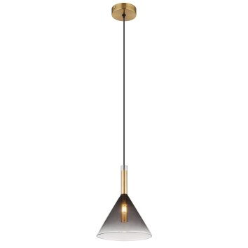 Globo Elisabeth Hanglamp Messing, 1-licht