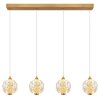 Globo Virina Hanglamp LED Goud, 4-lichts