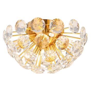 Globo Virina Plafondlamp LED Goud, 10-lichts