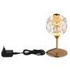 Globo Virina Tafellamp LED Goud, 1-licht