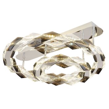 Globo Karilion Plafondlamp LED Chroom, 1-licht