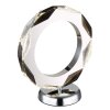 Globo Karilion Tafellamp LED Chroom, 1-licht