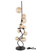 Globo Tuberius Staande lamp LED Zwart, 9-lichts