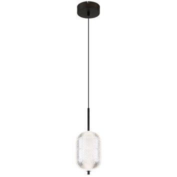 Globo Kurius Hanglamp LED Zwart, 1-licht