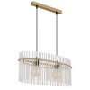Globo Gorley Hanglamp Goud, 2-lichts